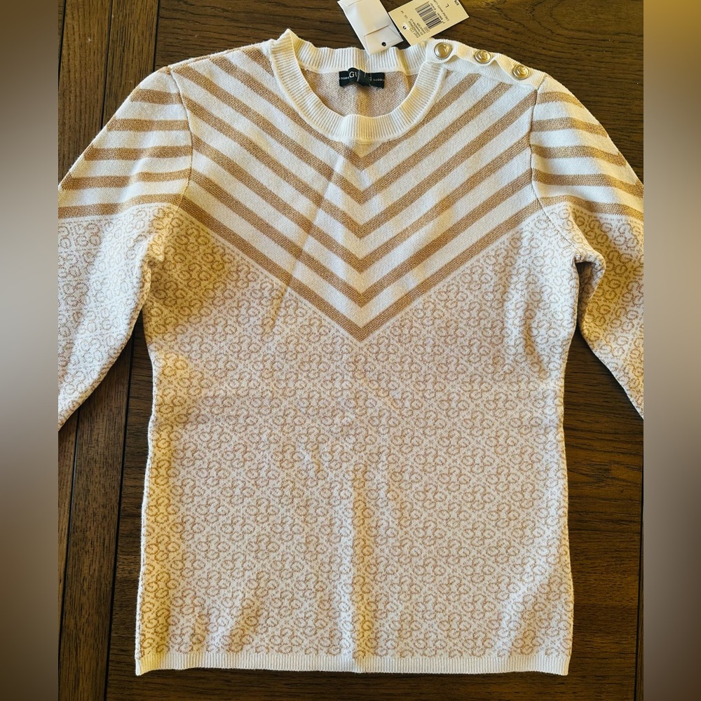 NWT Guess Chevron Sweater